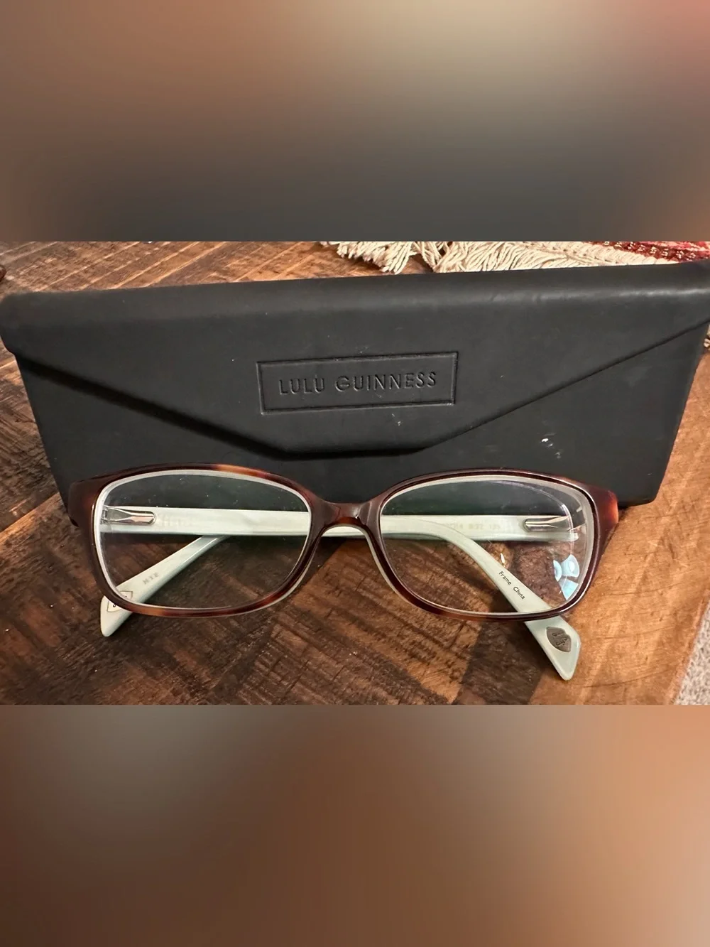 Lulu Guinness Tortoiseshell Reading Glasses - Brown